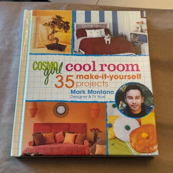 Cool Room : 35 Make-It-Yourself Projects Montano, Mark CosmoGIRL! Like New - Picture 1 of 5
